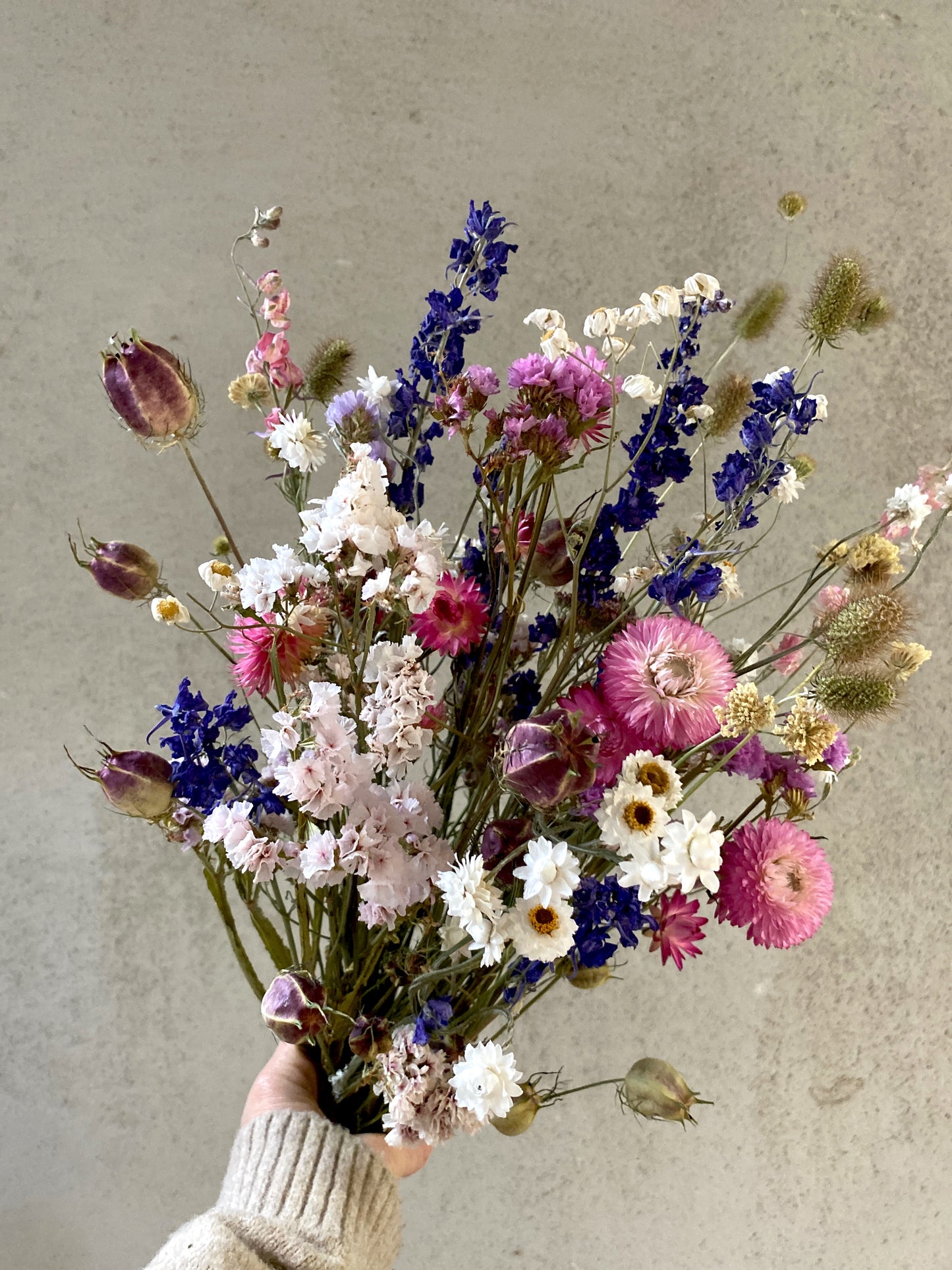 Trockenblumen-Strauß Vorbestellung