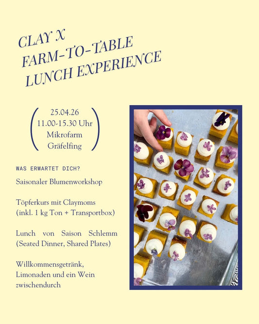 Clay x Farm-to-Table Lunch Experience 25.04.26