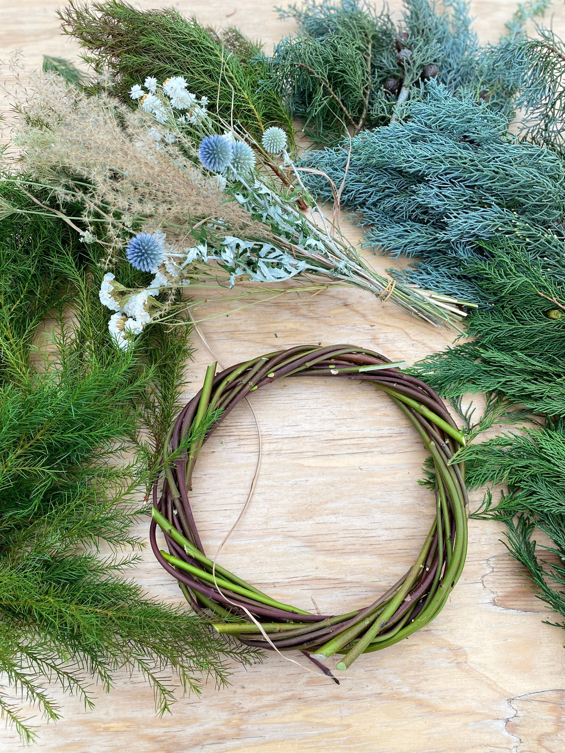 Workshop & Brunch Adventskranzbinden
