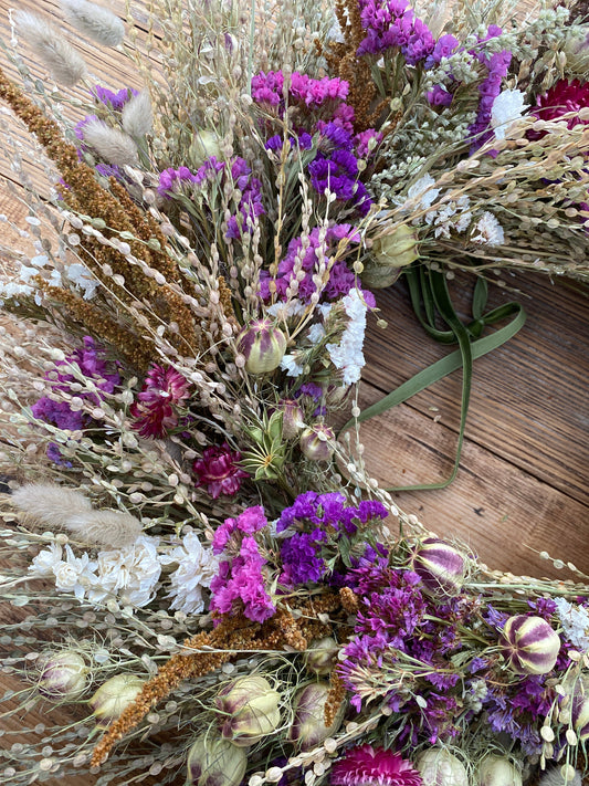 Workshop & Brunch Trockenblumenkranz
