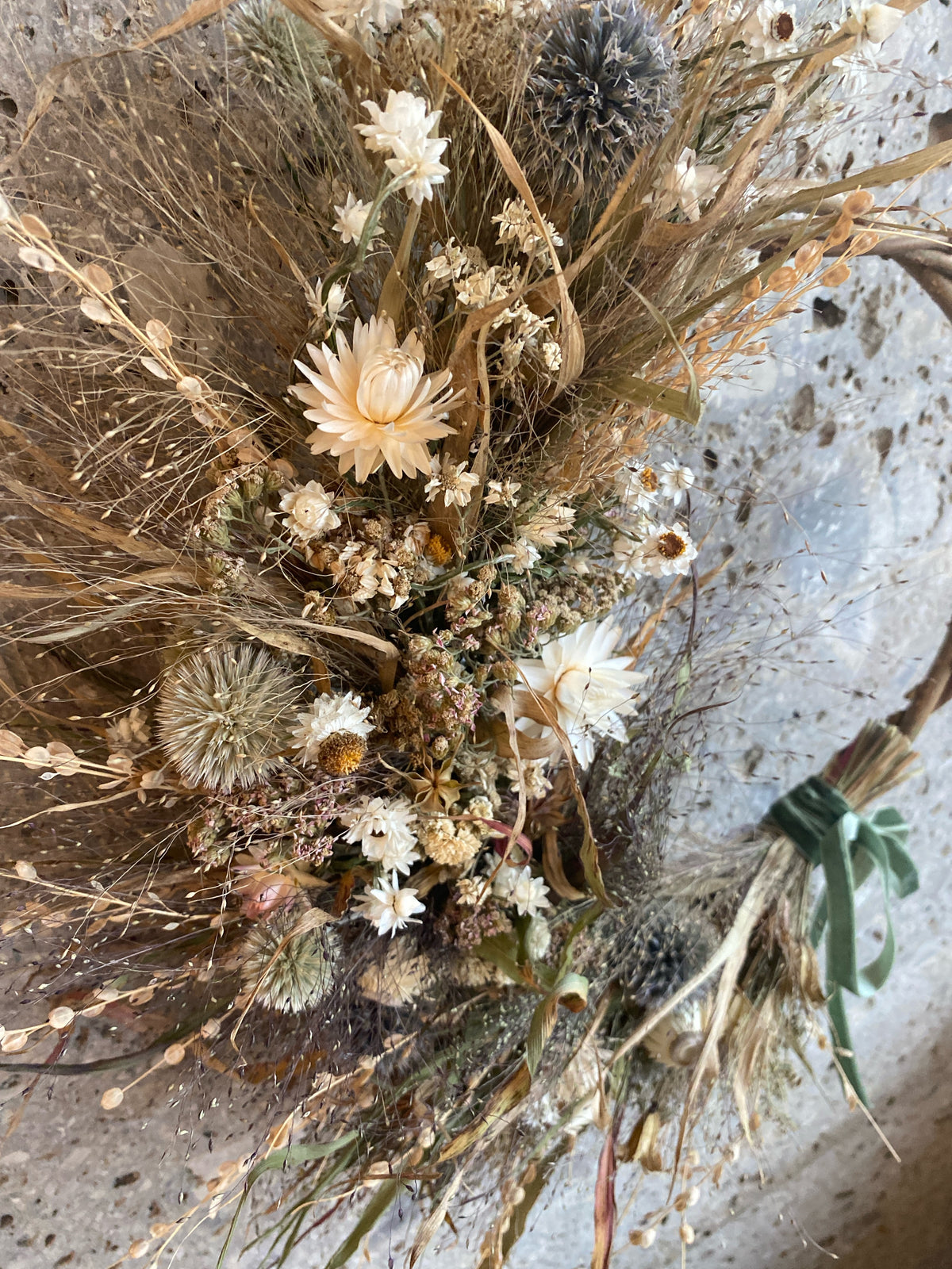 DIY Kranzset aus Trockenblumen