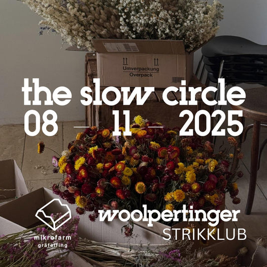 the slow circle: Strikklub x Mikrofarm